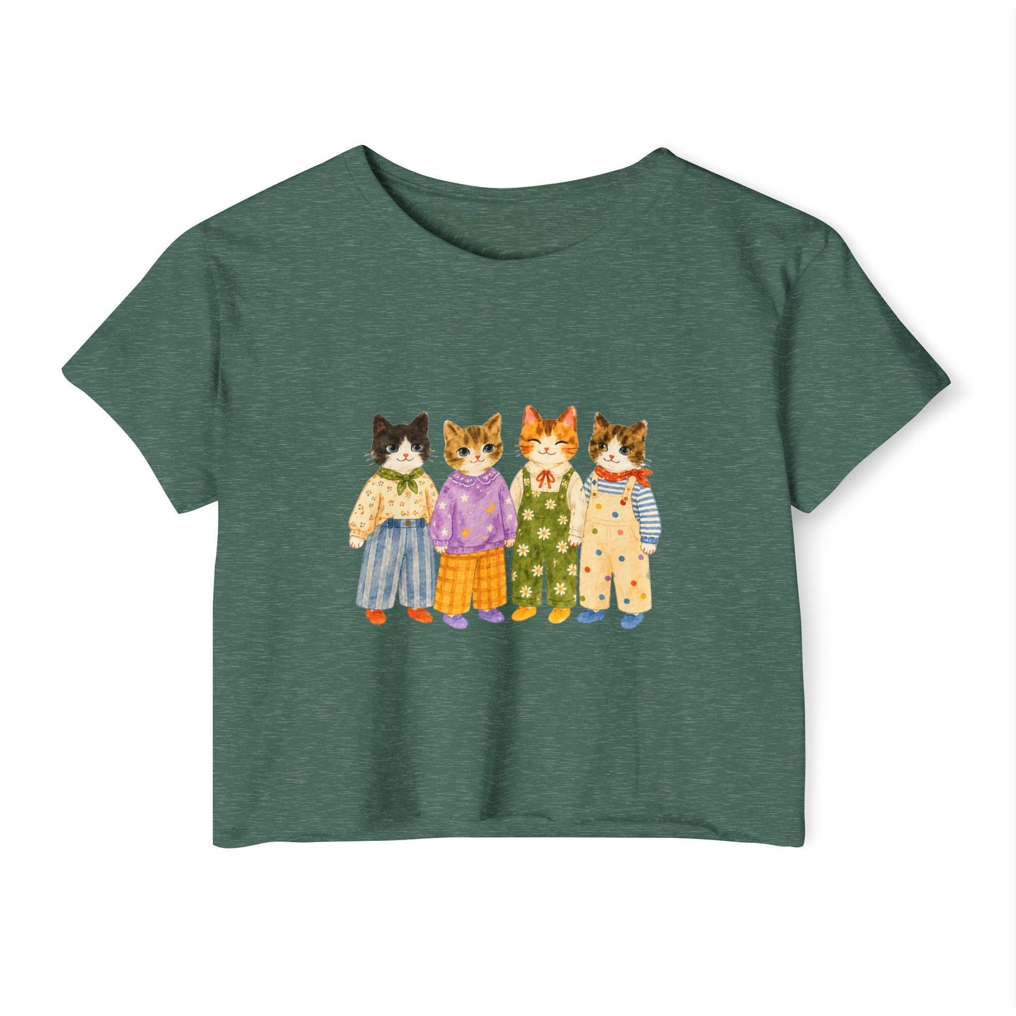 Meowrtists Crop Top