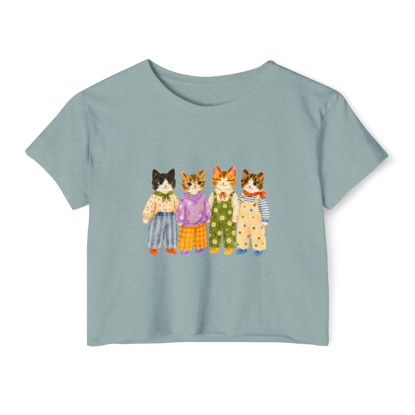 Meowrtists Crop Top