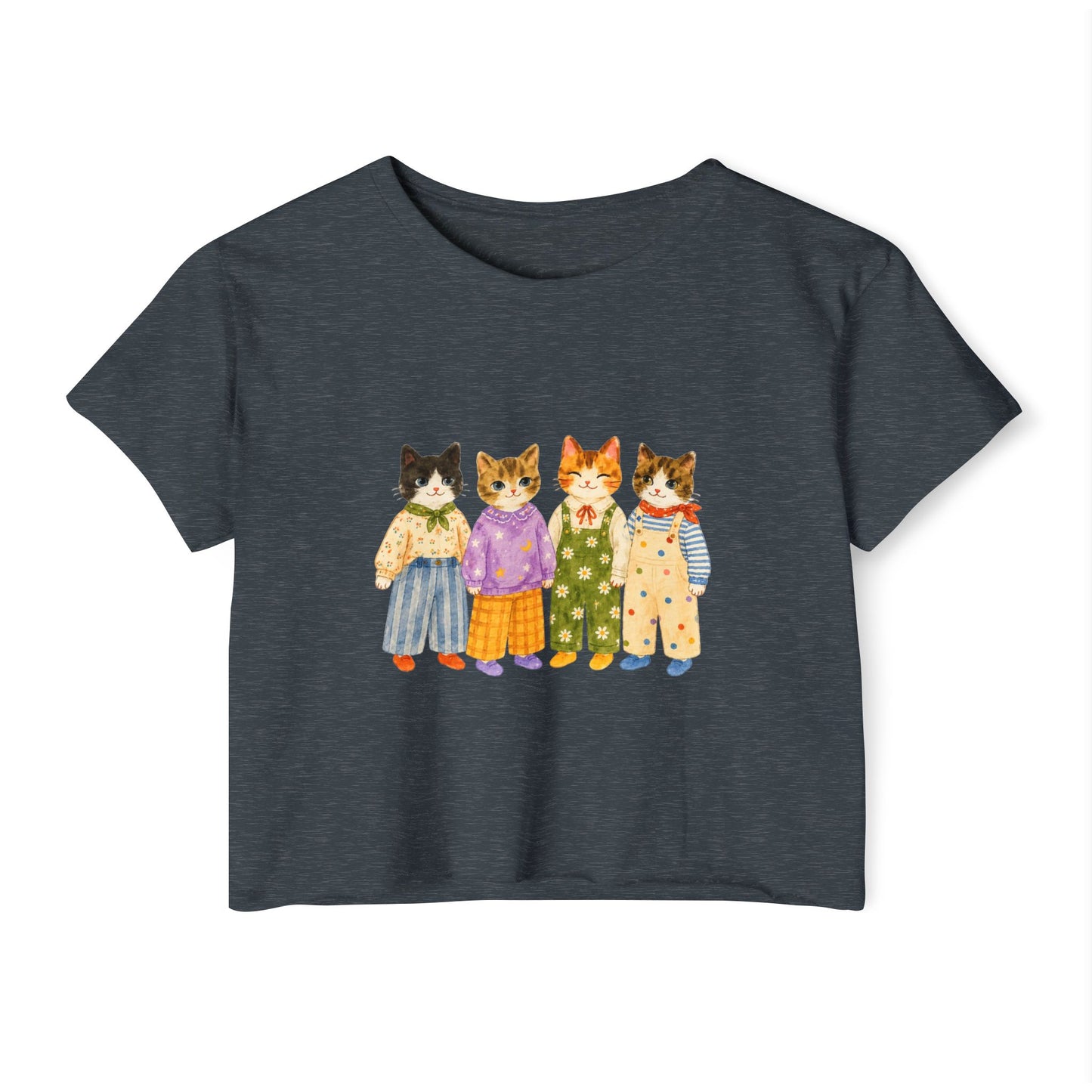 Meowrtists Crop Top