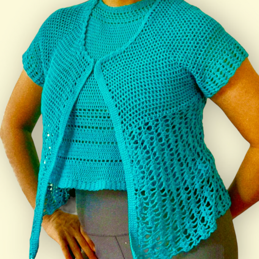Teal Two-Piece Set
